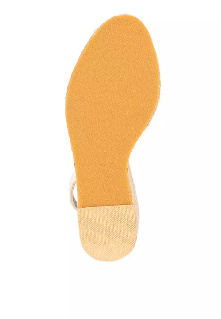 Sling Back Wedge Sandals