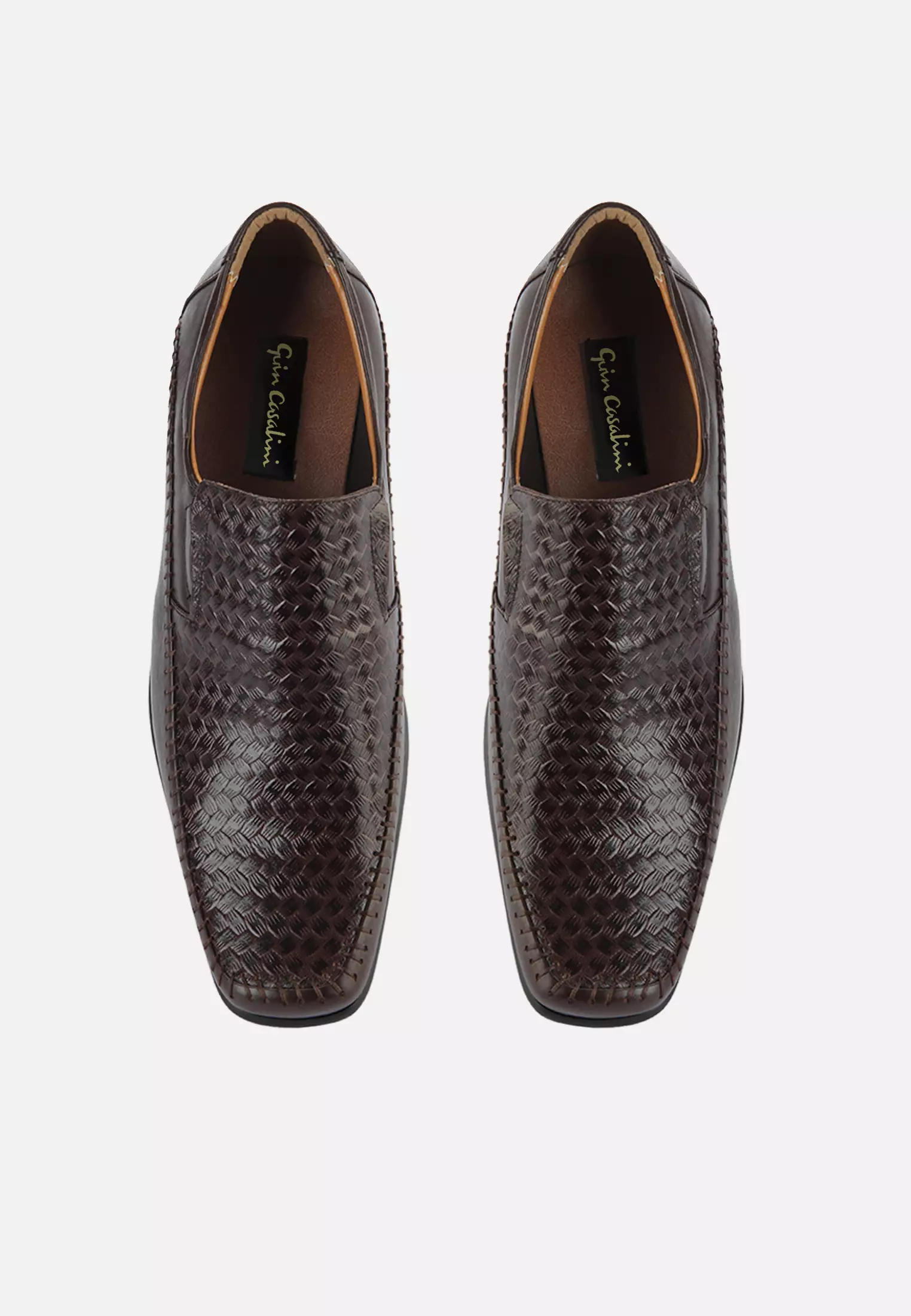 Dayton Men Slip On Formal Shoes Cow Leather Workwear