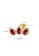 Aquae Jewels yellow Earrings Stud Triplet Empress 18K Gold and Diamonds (Single) - Ruby - Emerald - Sapphire - Yellow Gold,Emerald 510F0AC98789F5GS_1
