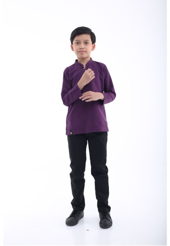 Amar Amran purple Kurta Azhar Kids 1CDE7KA542E7D2GS_1