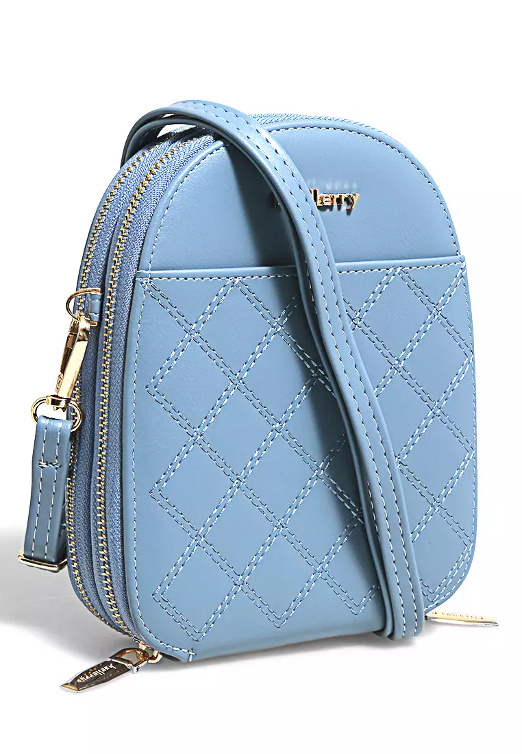 Sling Bag Wanita Tas Selempang Handphone Large Compartment Many Slot Material Leather ORIGINAL