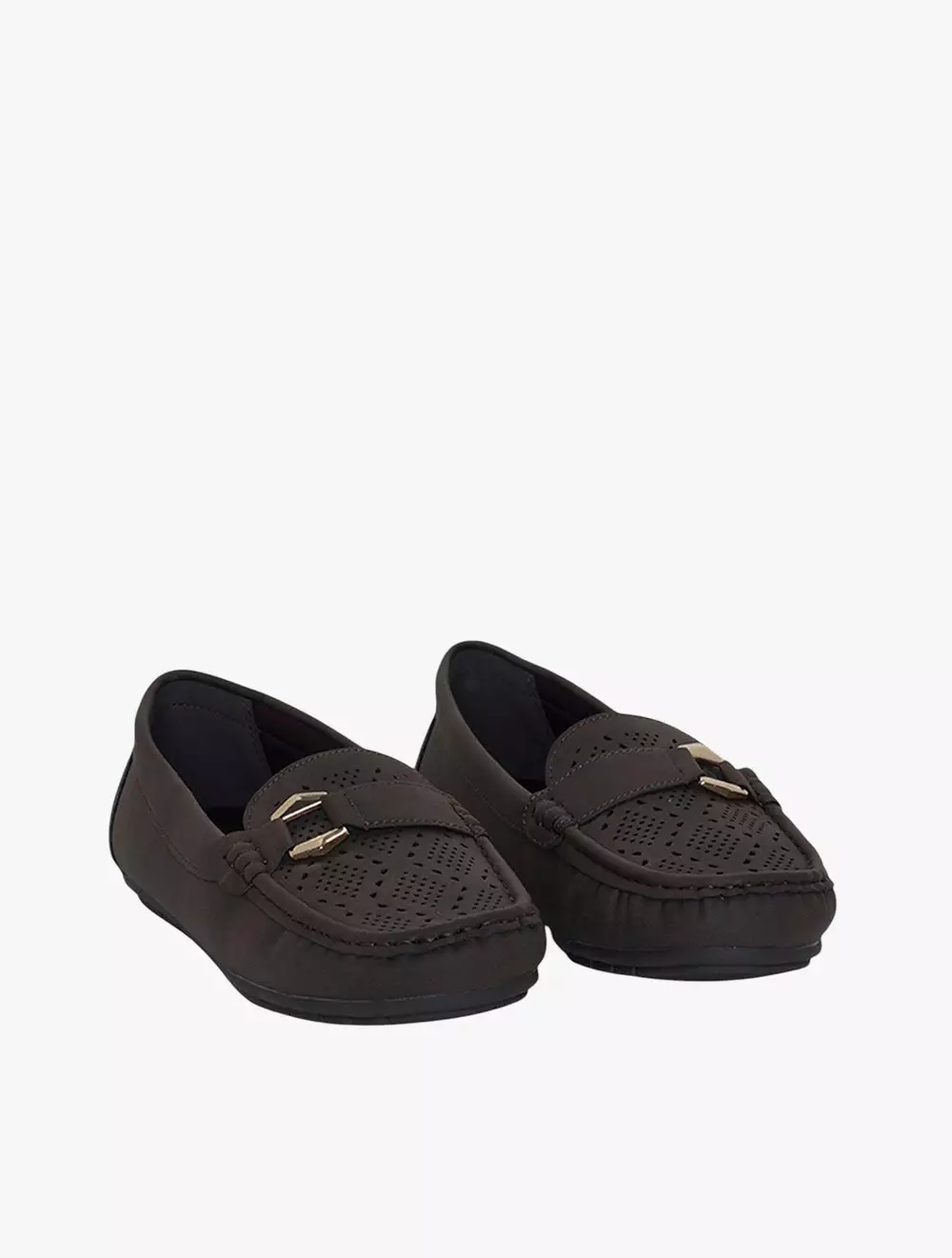 Payless Chrissie Womens Shey Moccasins - Coffee_15