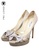 Jimmy Choo beige jimmy choo Glittery Suede Shoes with Sequin Bow F9DF9SH3ED041FGS_2
