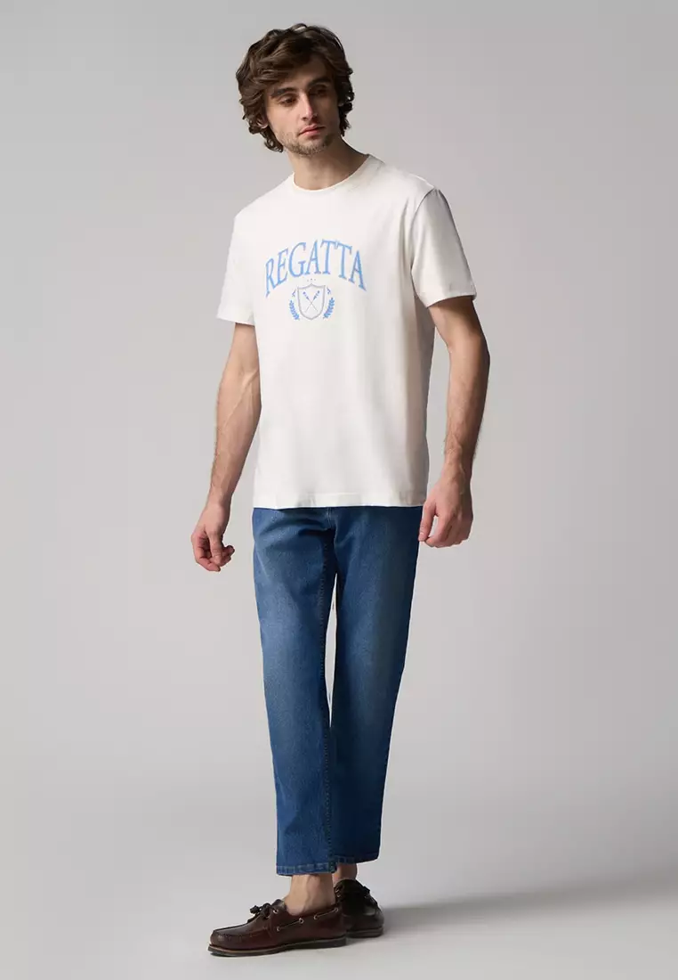 Slim Fit Mid Wash Jeans