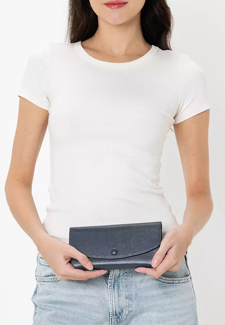 Genuine Leather Bi-Fold Purse