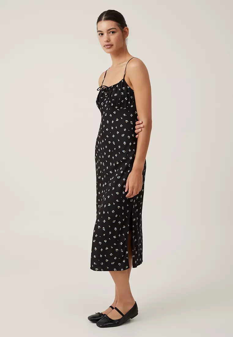 Skylar Maternity Gown in Black