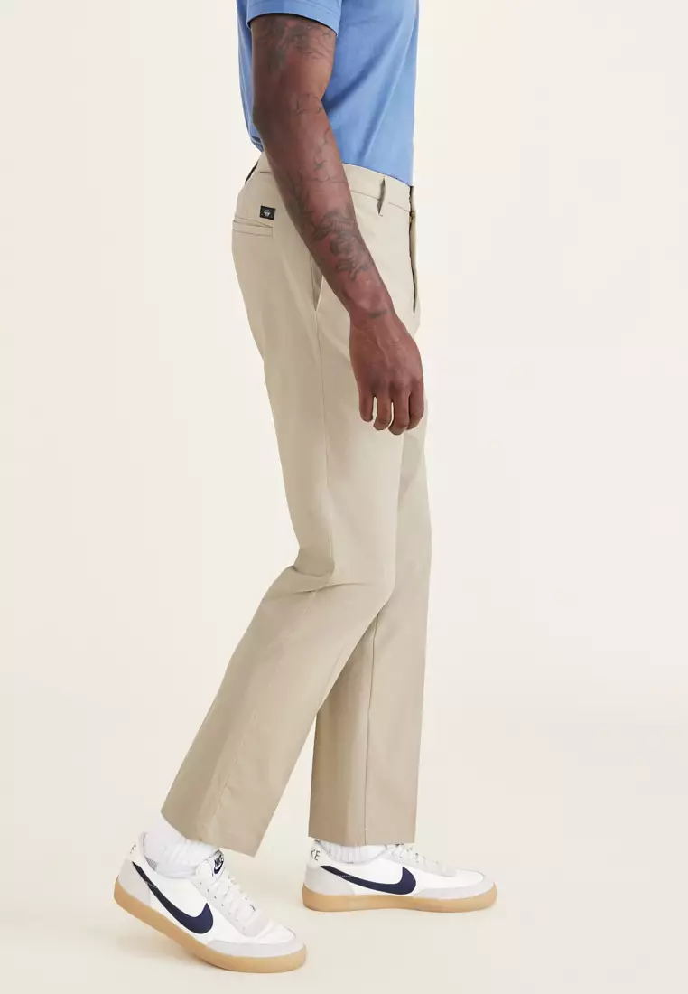 Dockers slim tapered outlet signature khaki