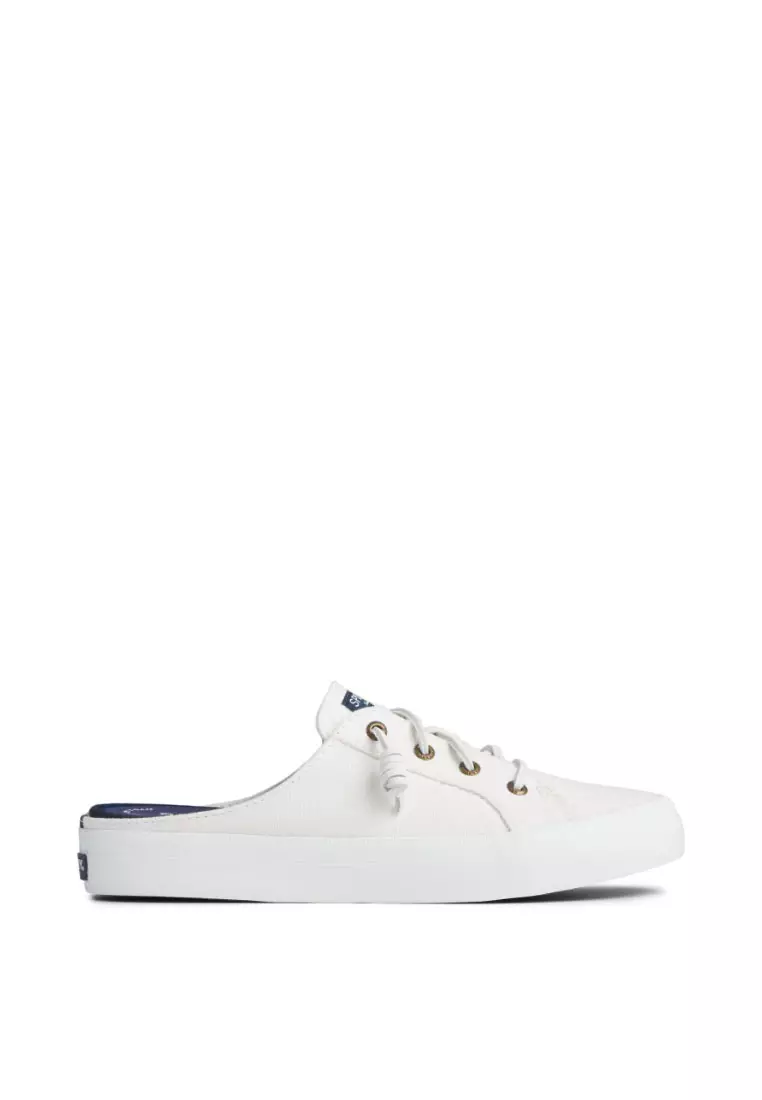 Sperry Women s Crest Vibe Mule Sneaker White STS84169