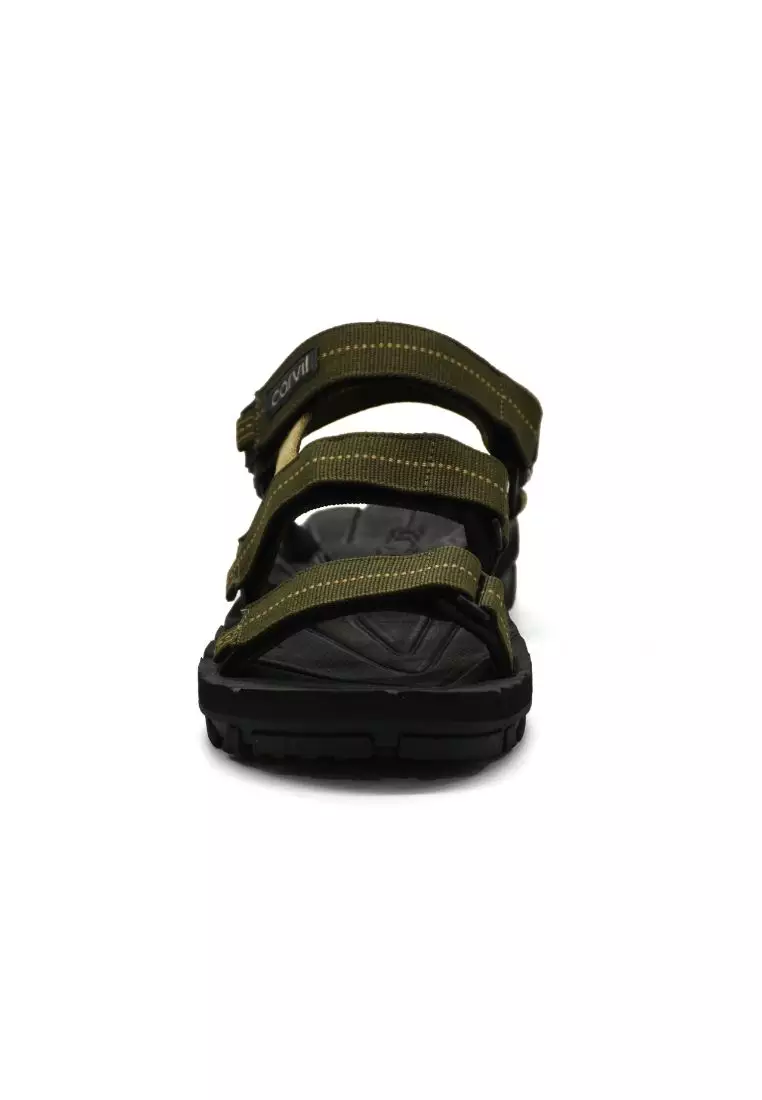 Carvil Sandal Gunung Pria Trisakti-GM Black/Olive