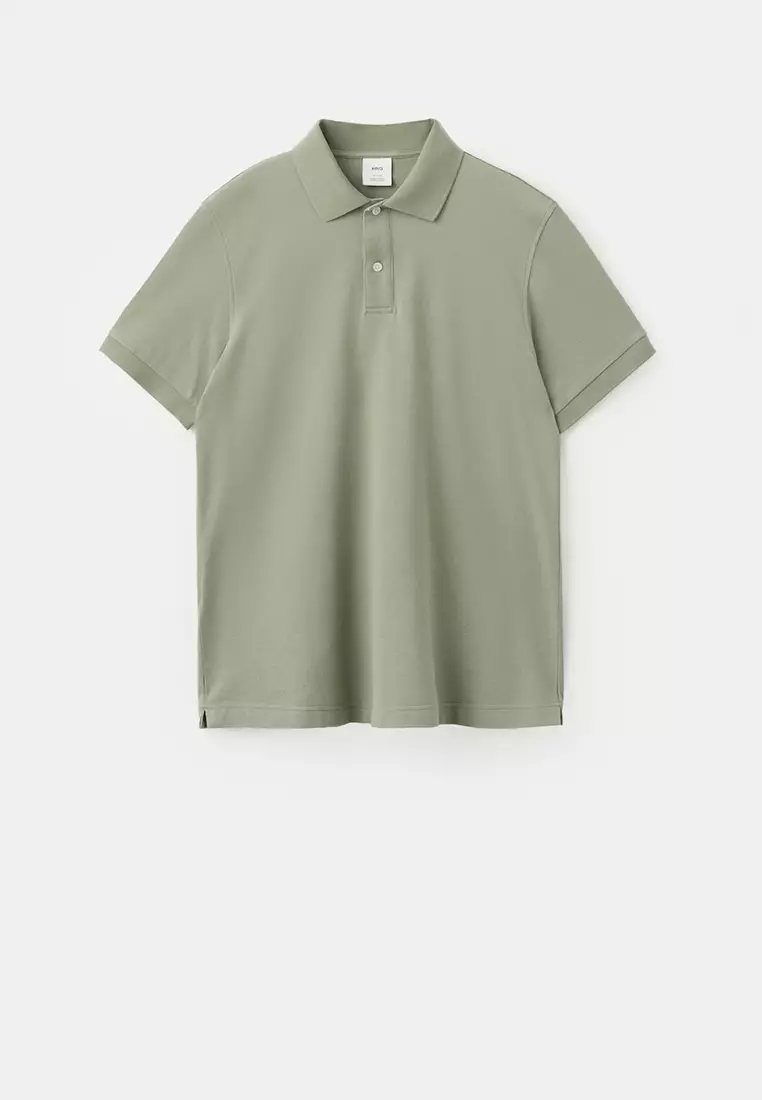 Regular-Fit Cotton Piqué Polo Shirt