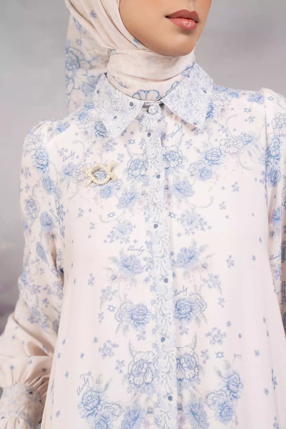 Klamby - Marjorie Dress Sky Mist