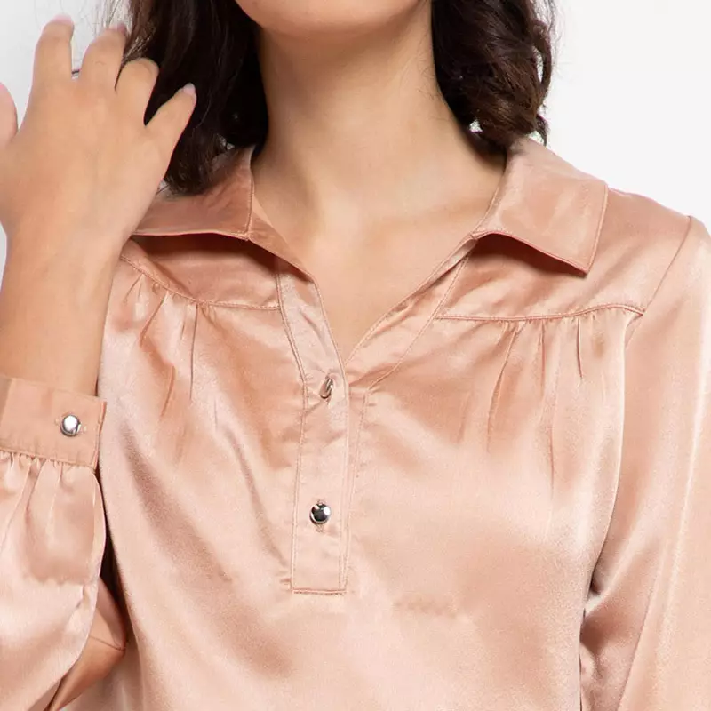 Sophistix Helga Lounge Top in Beige