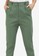 ZALORA WORK green Button Detail Rolled Up Pants C143DAA173A1FAGS_3