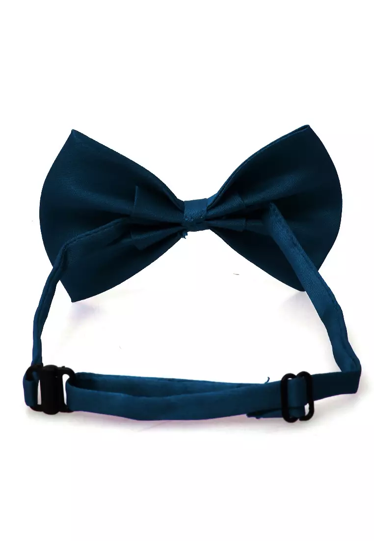 Rosarie Aksesoris Fashion Anak Pria Dasi Kupu-Kupu Tali Kecil Kid Bowties Material Polyester ORIGINAL - Navy