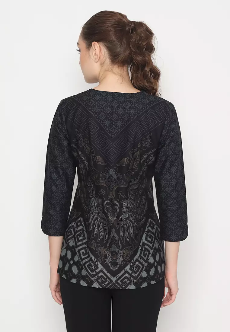 Hadinata Batik Wanita Superfine Blouse Arshi Amartya