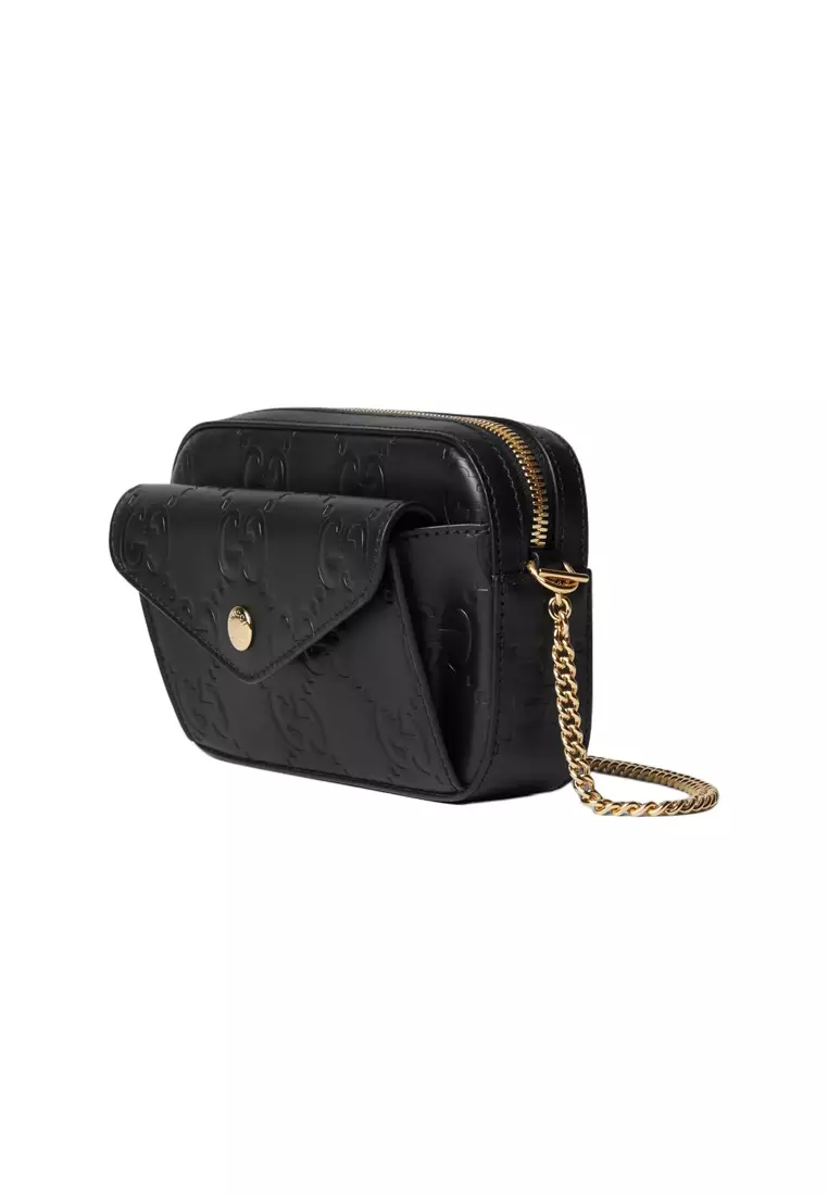 Ladies' Crossbody Bag in Black 781554 AADLO
