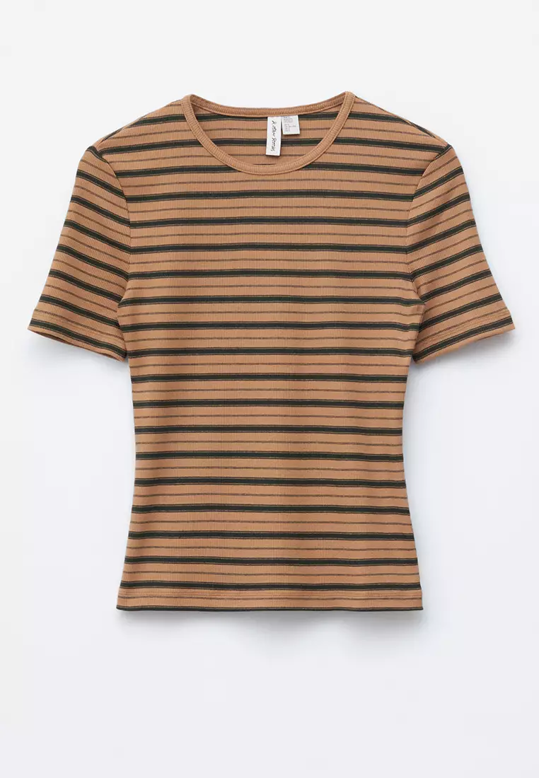 Ribbed T-Shirt