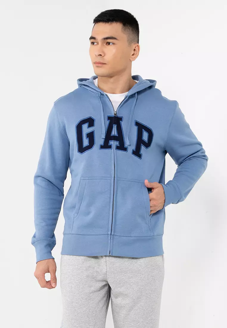 Gap light blue hoodie discount