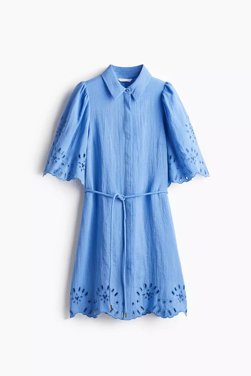 Broderie anglaise dress