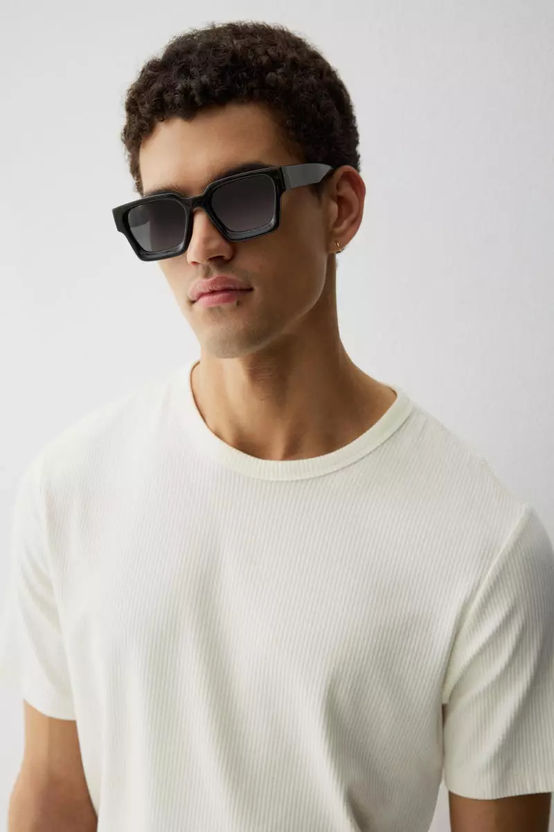 Slim Fit Ribbed T-shirt