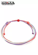 White Pink Purple Soft Blue