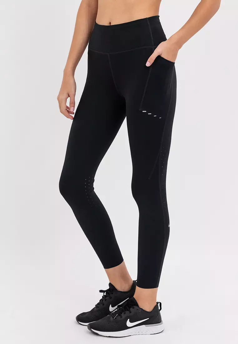 Swift High-Waisted 7/8 Running Leggings with Pockets