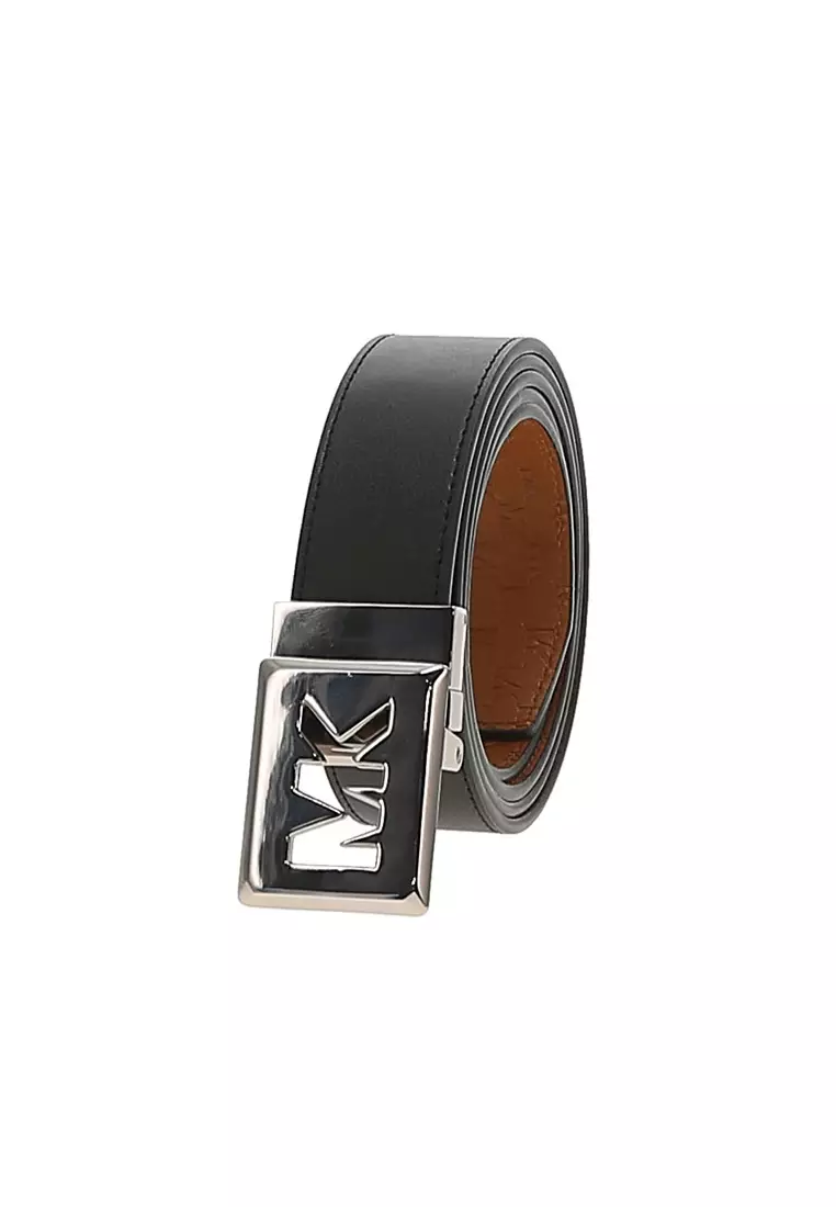 Michael kors synthetic leather belt new arrivals