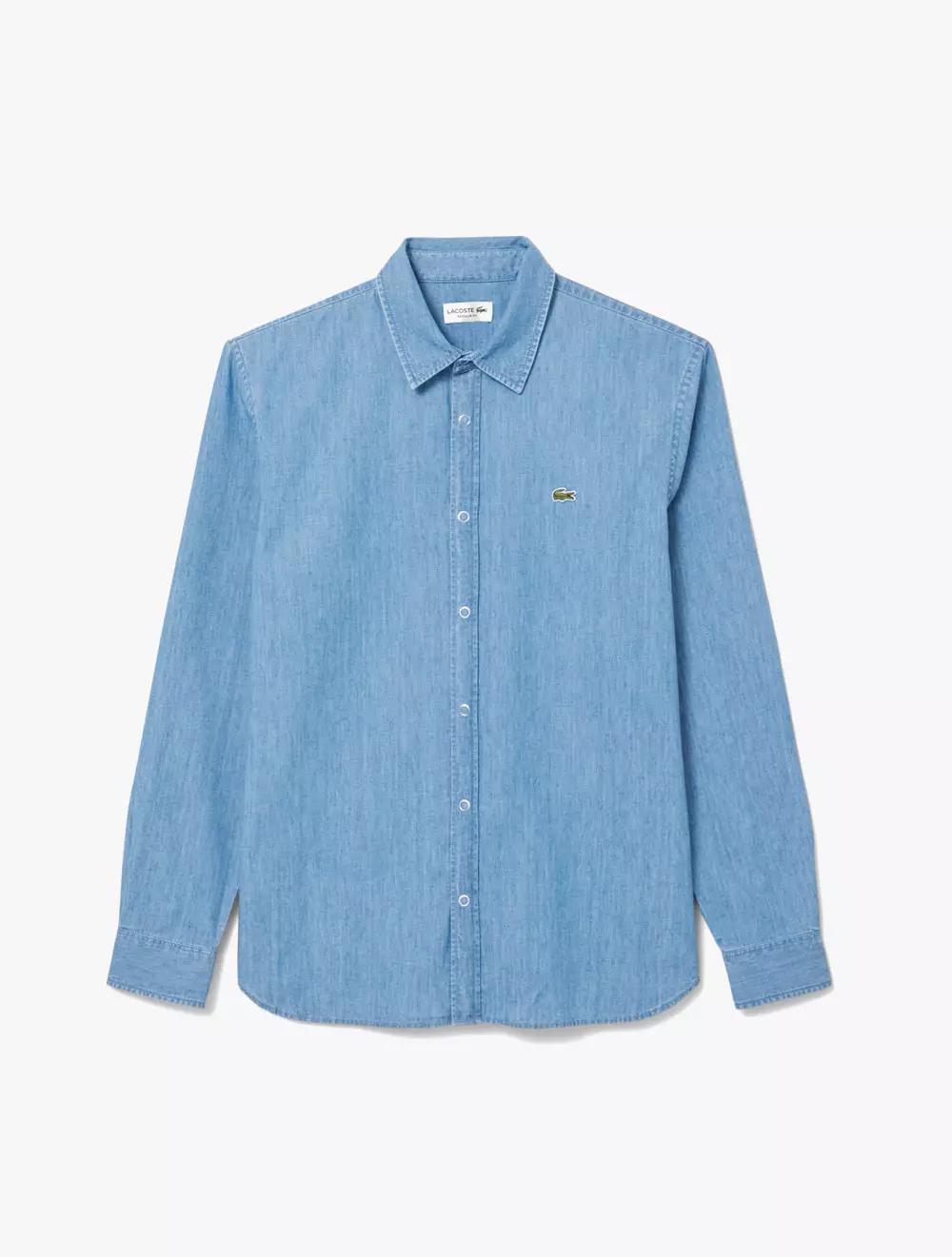 Regular Fit Lightweight Denim Shirt - Blue
