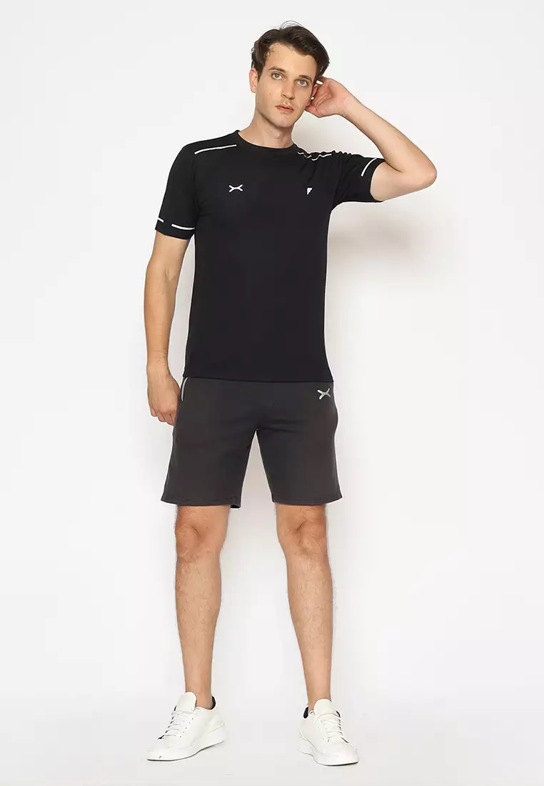 Running Jersey Reflective ROne series Black