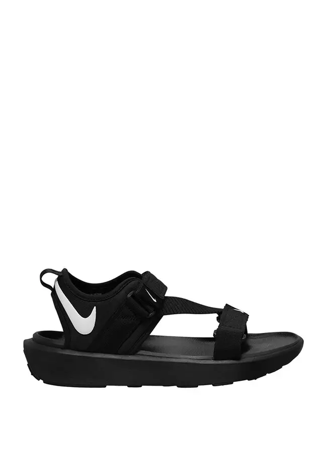 Black nike outlet sandals womens