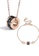 CELOVIS black and gold CELOVIS - Oceane Black Cryolite Necklace + Bracelet Jewellery Set E52BDAC3BB5526GS_1