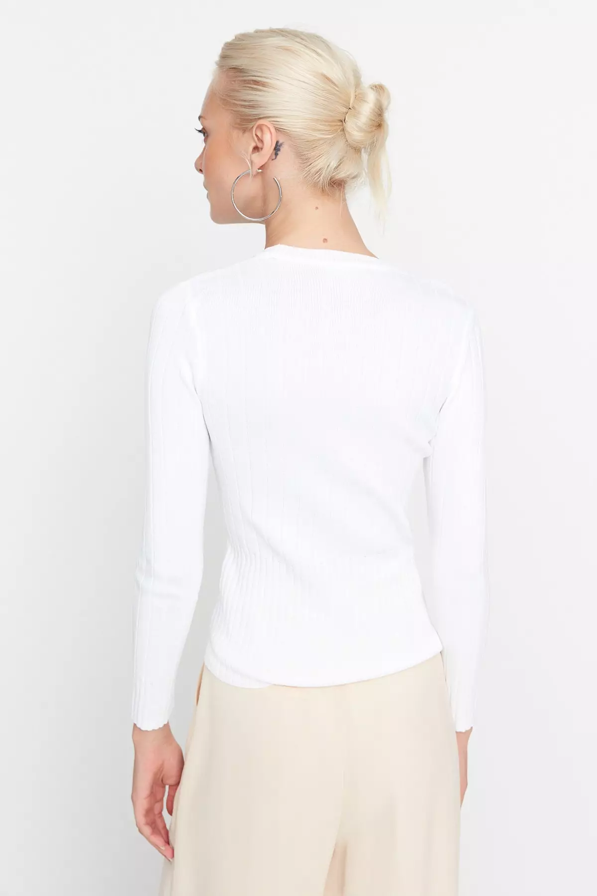 Long Sleeves Crew Neck Jumper