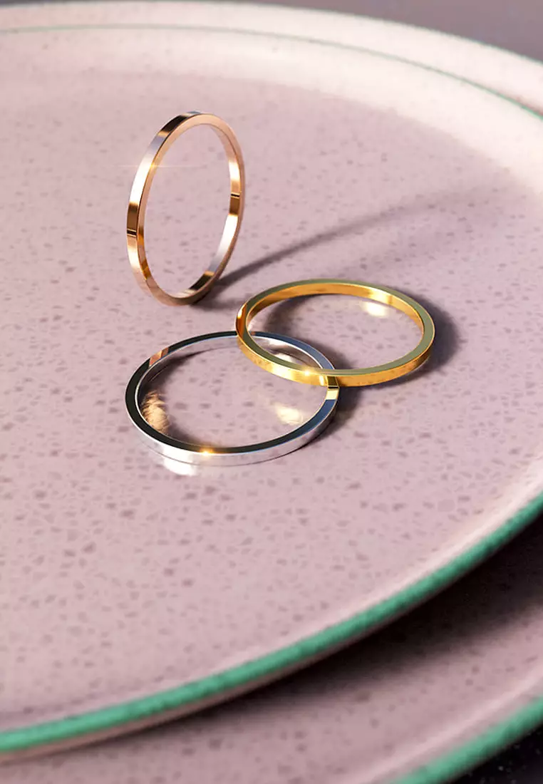 Rose Gold Simplicity Slim Ring