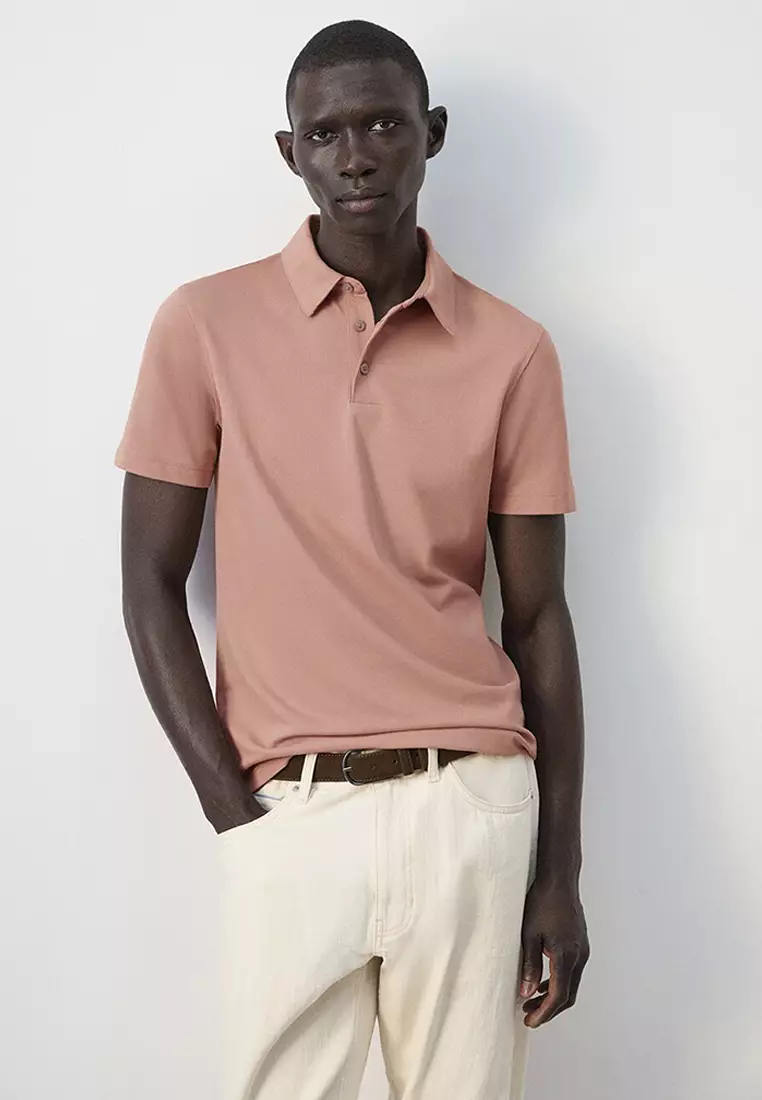 Slim Fit Piqué Polo Shirt