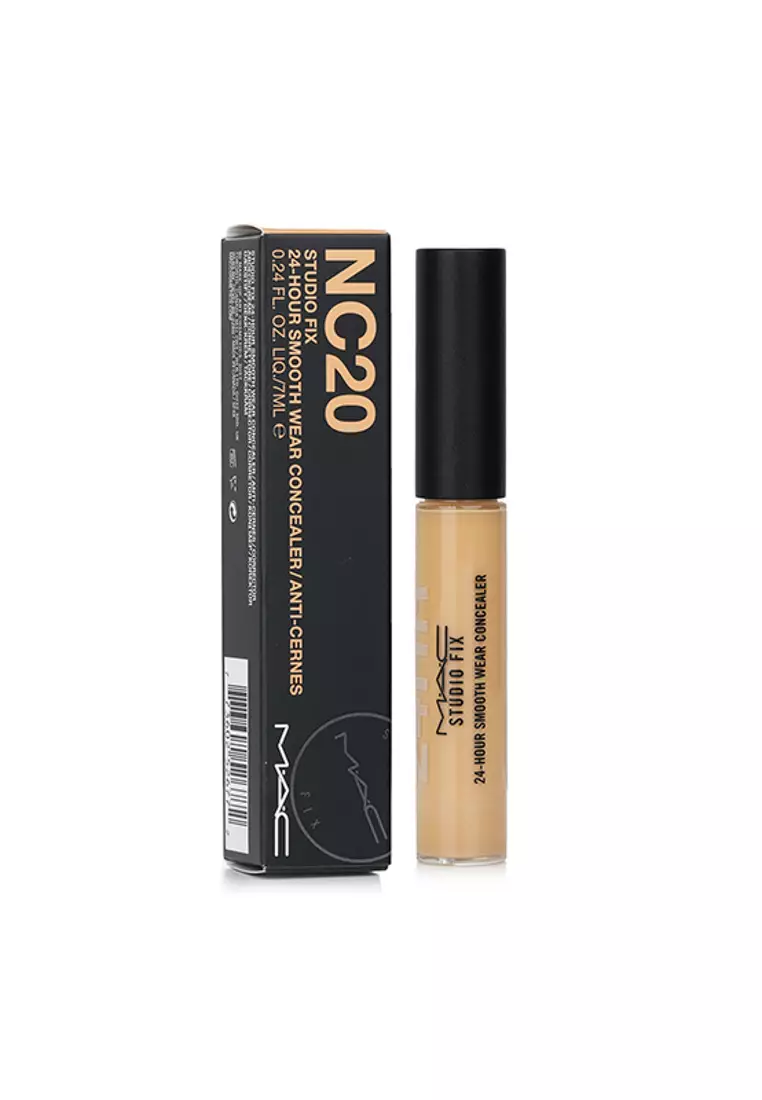 MAC - Studio Fix 24 Hour Smooth Wear Concealer - # NC20 (Golden Beige With Golden Undertone) 7ml/0.24oz