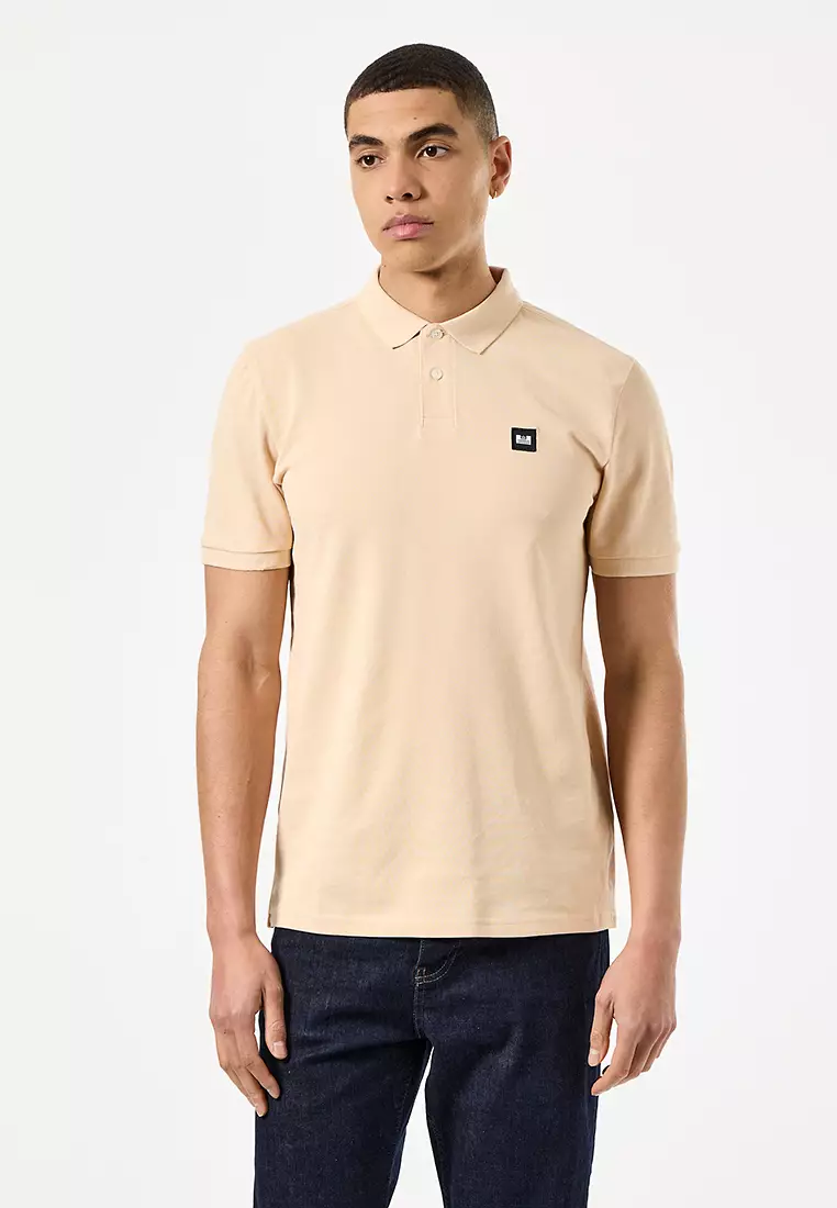 Weekend Offender MENS DEEP CHAMPAGNE CANEIROS BADGE POLO