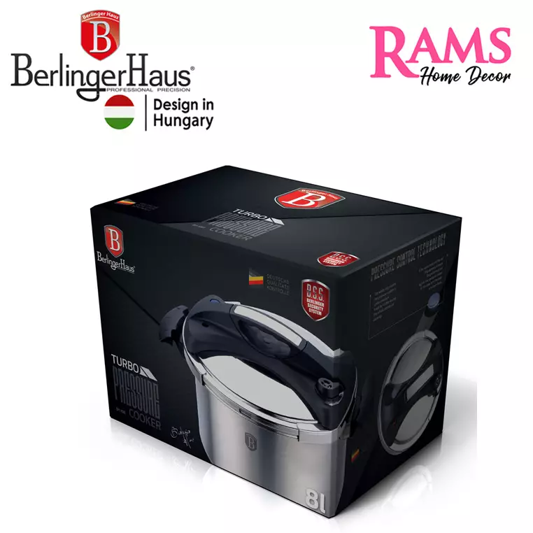 Buy Berlinger Haus Berlingerhaus Turbo Pressure Cooker 8L Online