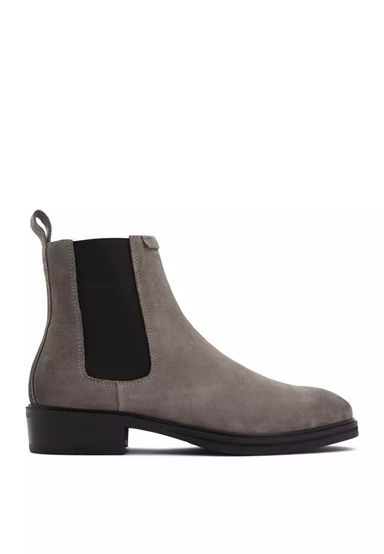 Aldo mens suede chelsea boots on sale