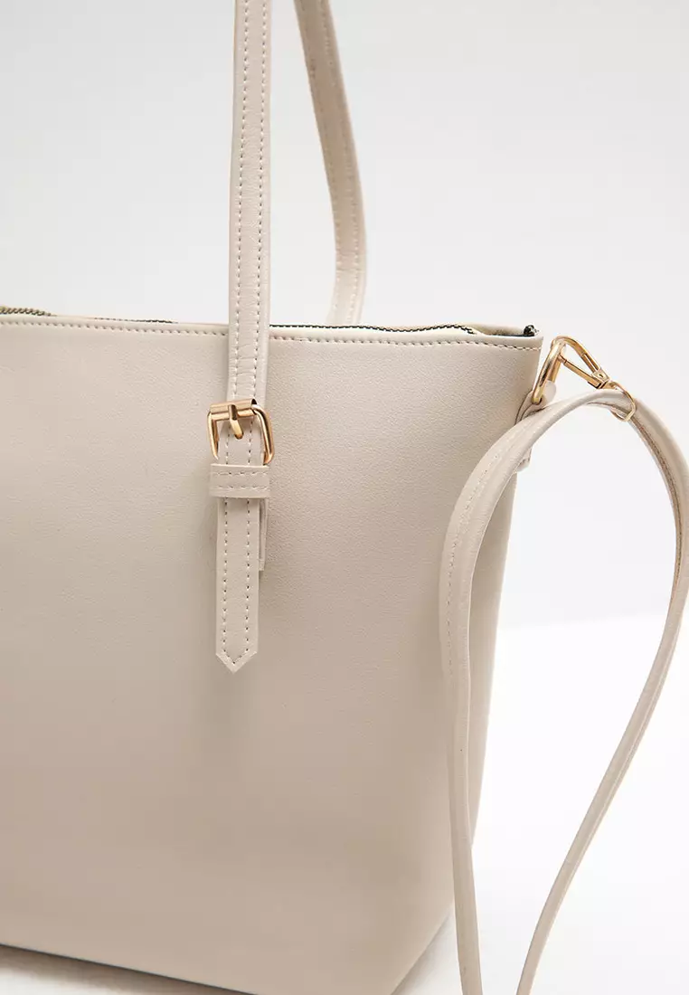 Tekka Viona Tote Bag Cream