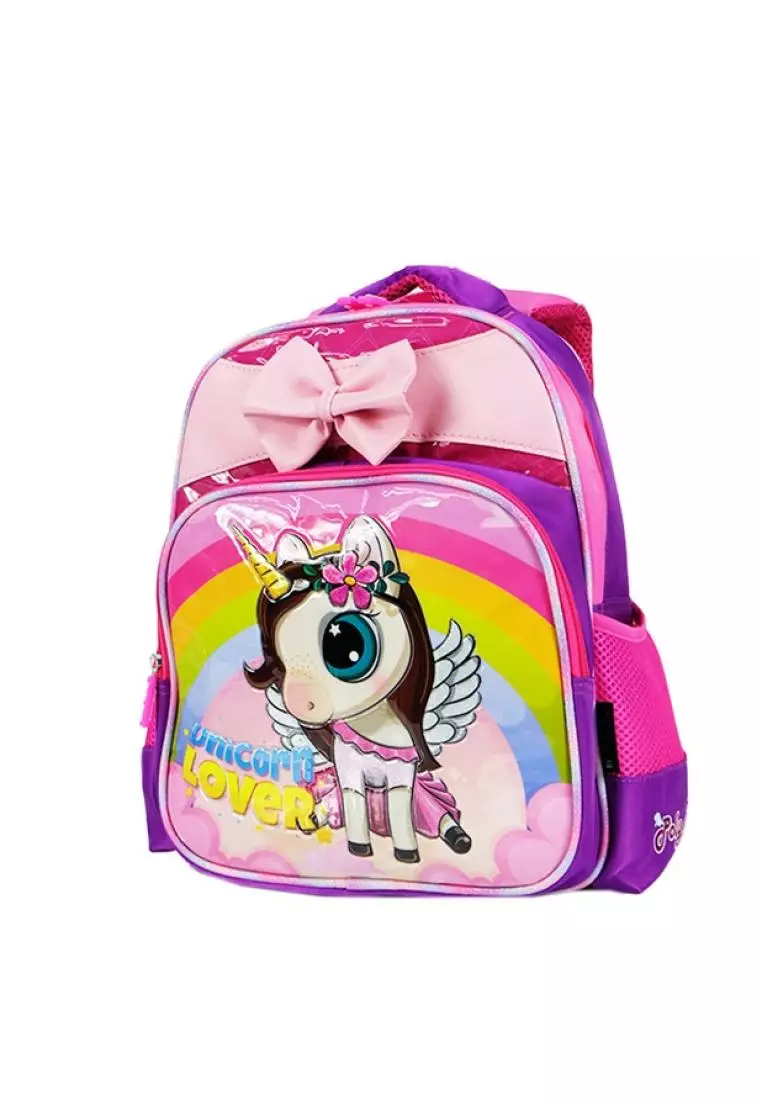 14" Cute Animal Kindergarten Kindy School Bag Trolley Bag Backpack -PK2276