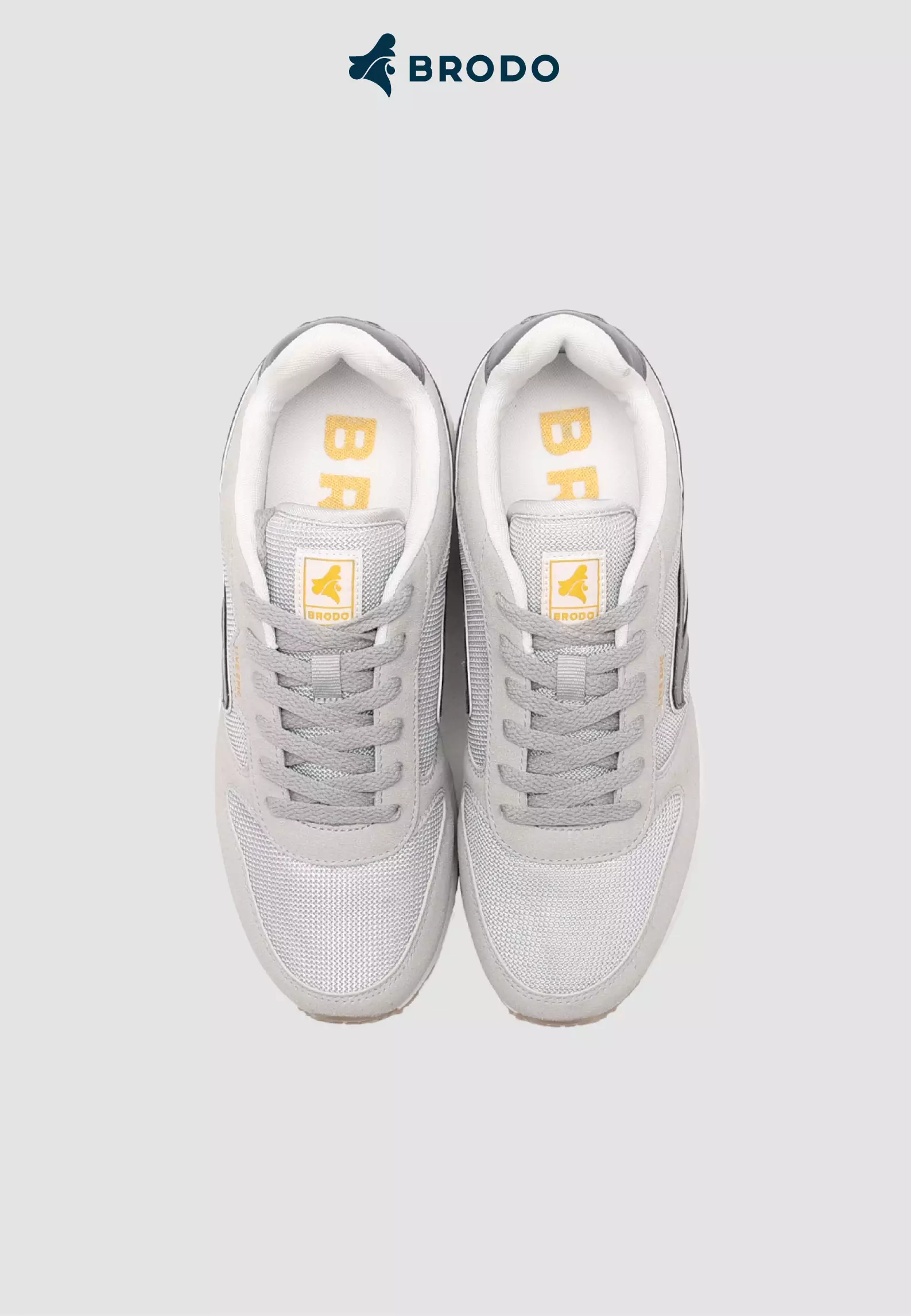 BRODO - Sneakers Corsa Classic Dove Grey OWS