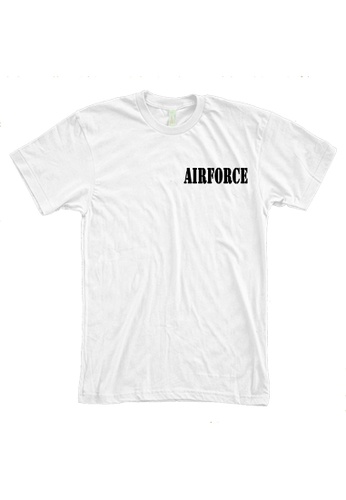 MRL Prints white Pocket Airforce T-Shirt Frontliner 869F0AABDD9EFAGS_1
