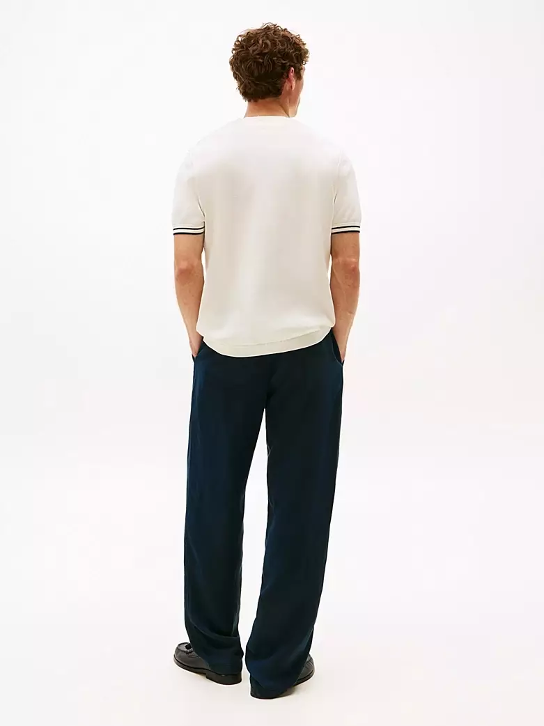 Tommy Hilfiger - Smart Casual Tipped Cuff T-Shirt