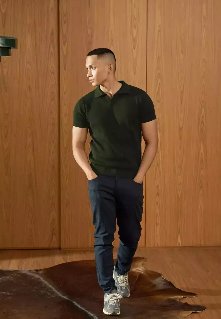 Kale Ronald Army/ Polo Shirt rajut premium berbahan dasar cotton wool