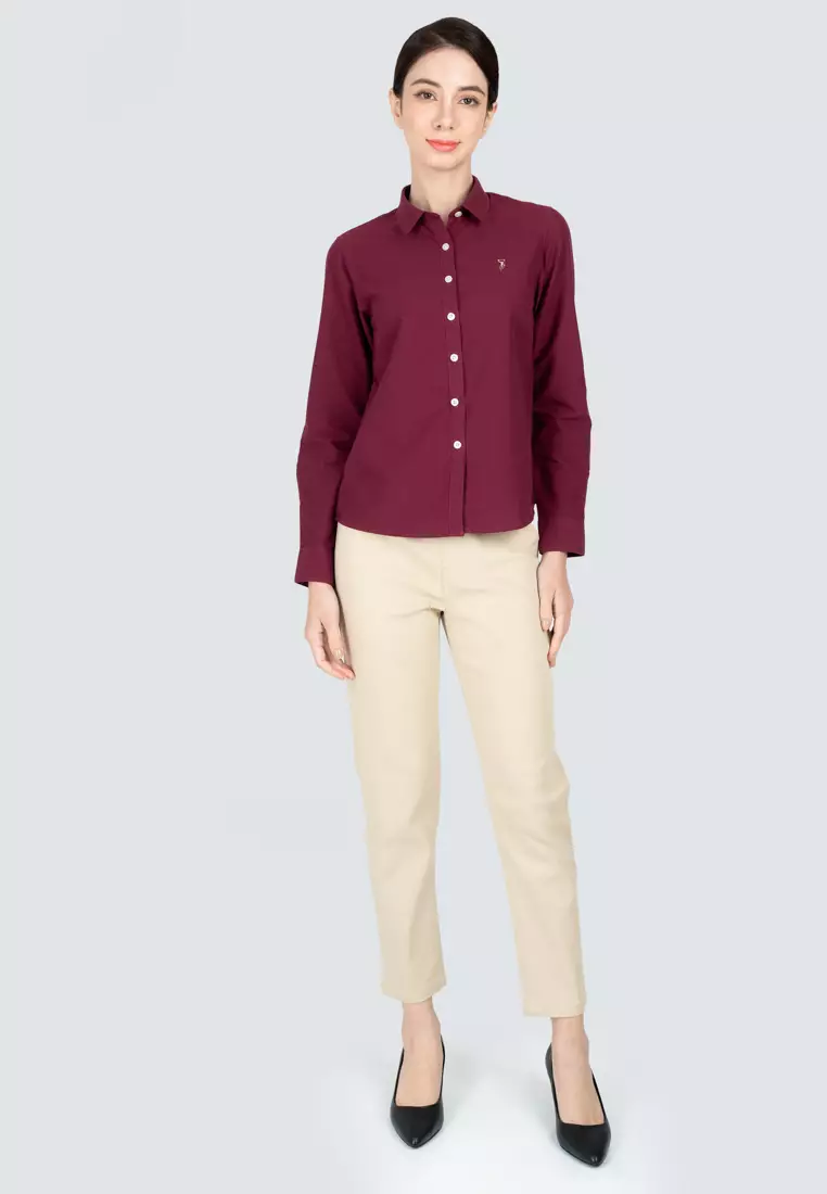 Polo Haus - Women’s Slim Fit Stretch Long Pants WBLP004