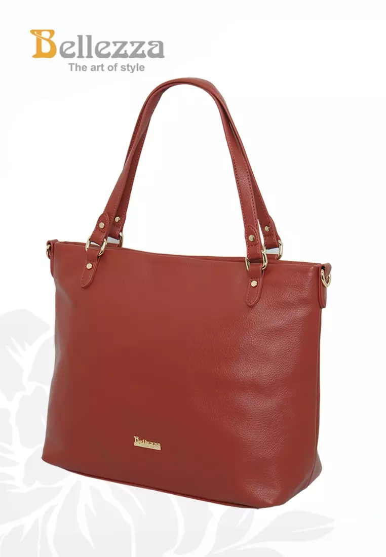 Bellezza Handbag CZ249 Brick Red