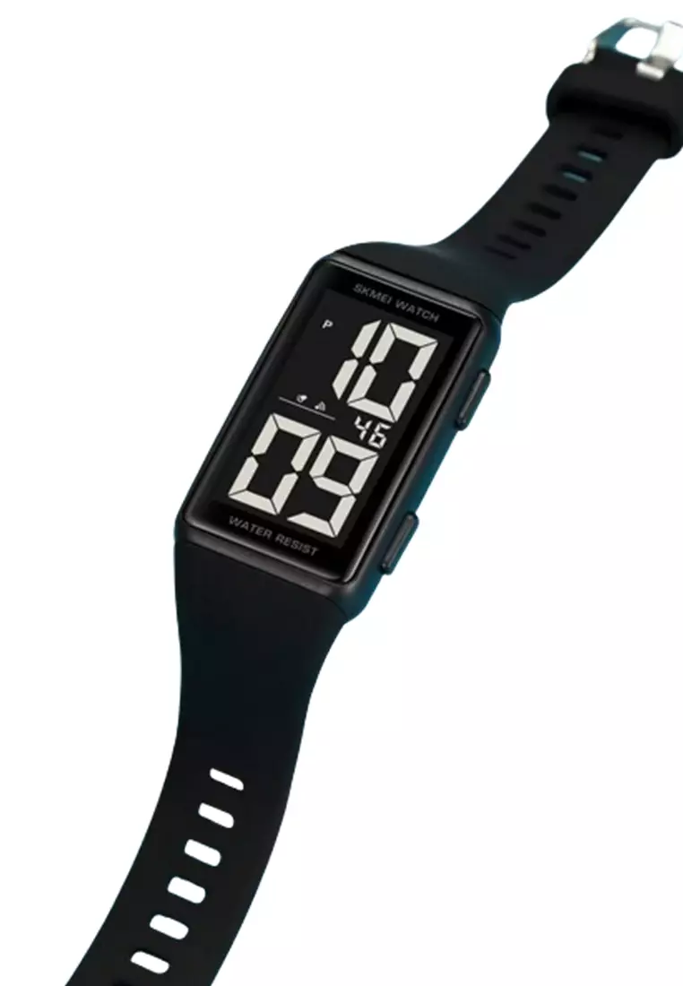 Jam Tangan Pria Digital Sport Watch 2time Material TPU ORIGINAL
