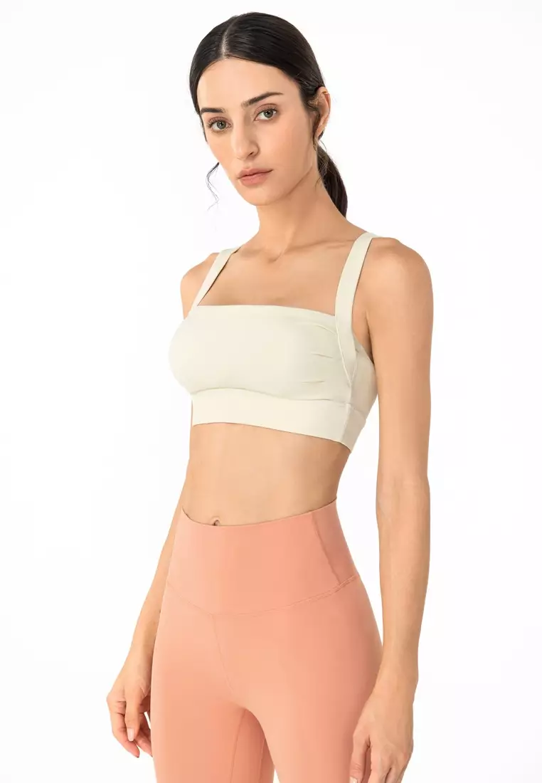 Buy XAFITI High Stretch Skin-Friendly Shockproof Nude Support Sports Bra  Online