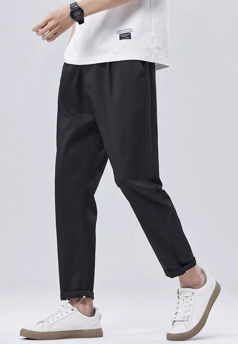 Casual Ankle Twill Pants