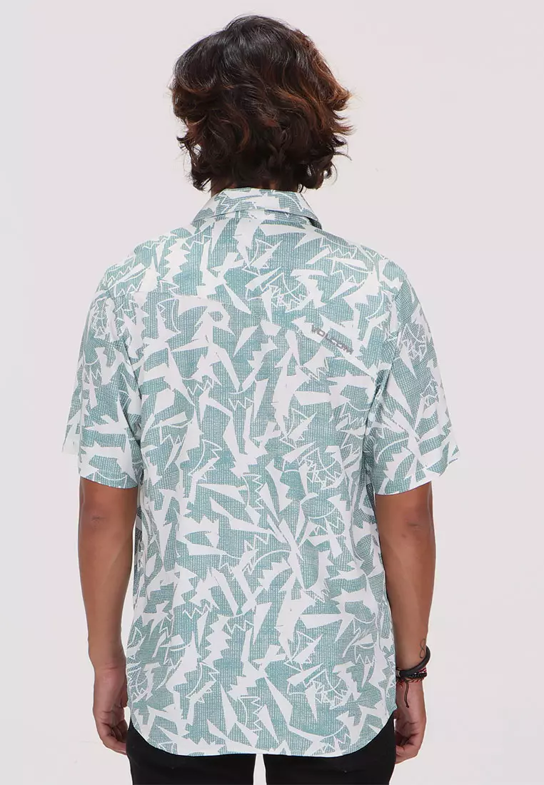 MSH SHARKBITES SHORT SLEEVE SHIRT PETROL
